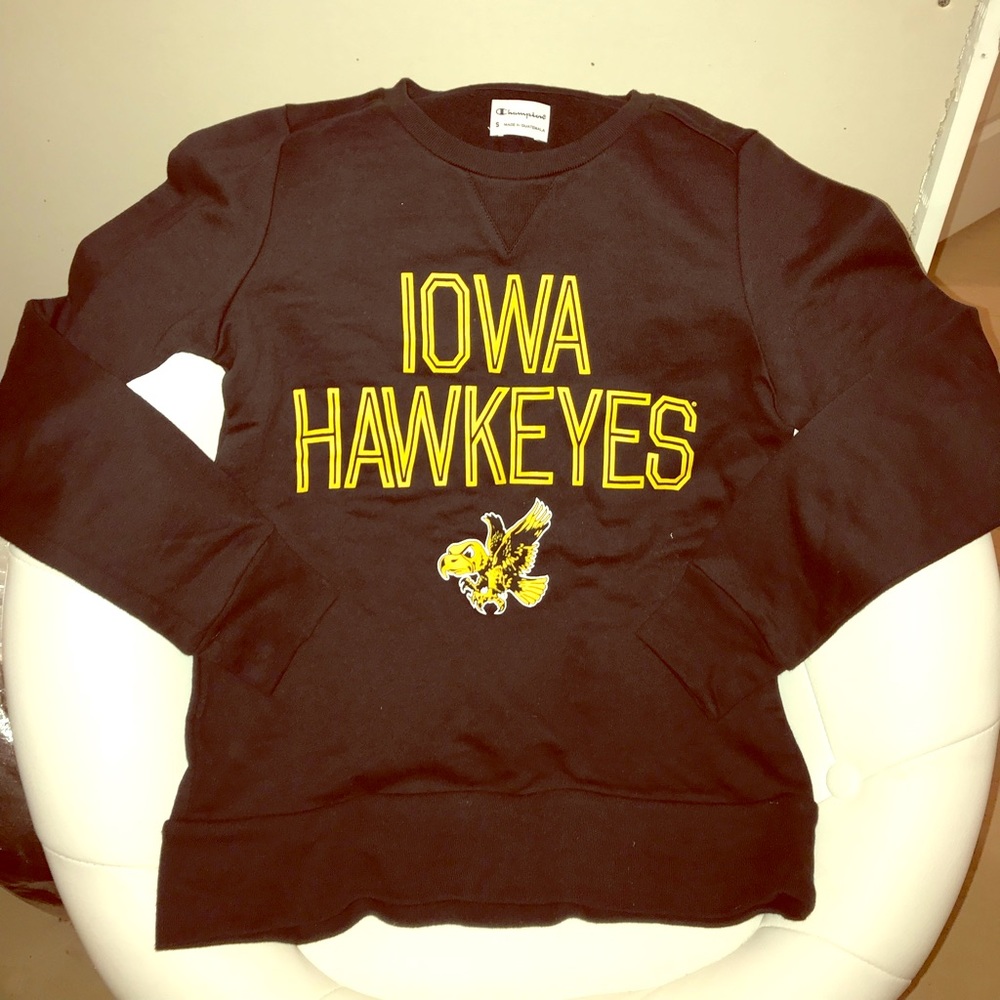 Iowa Hawkeyes Crew Neck Sweatshirt